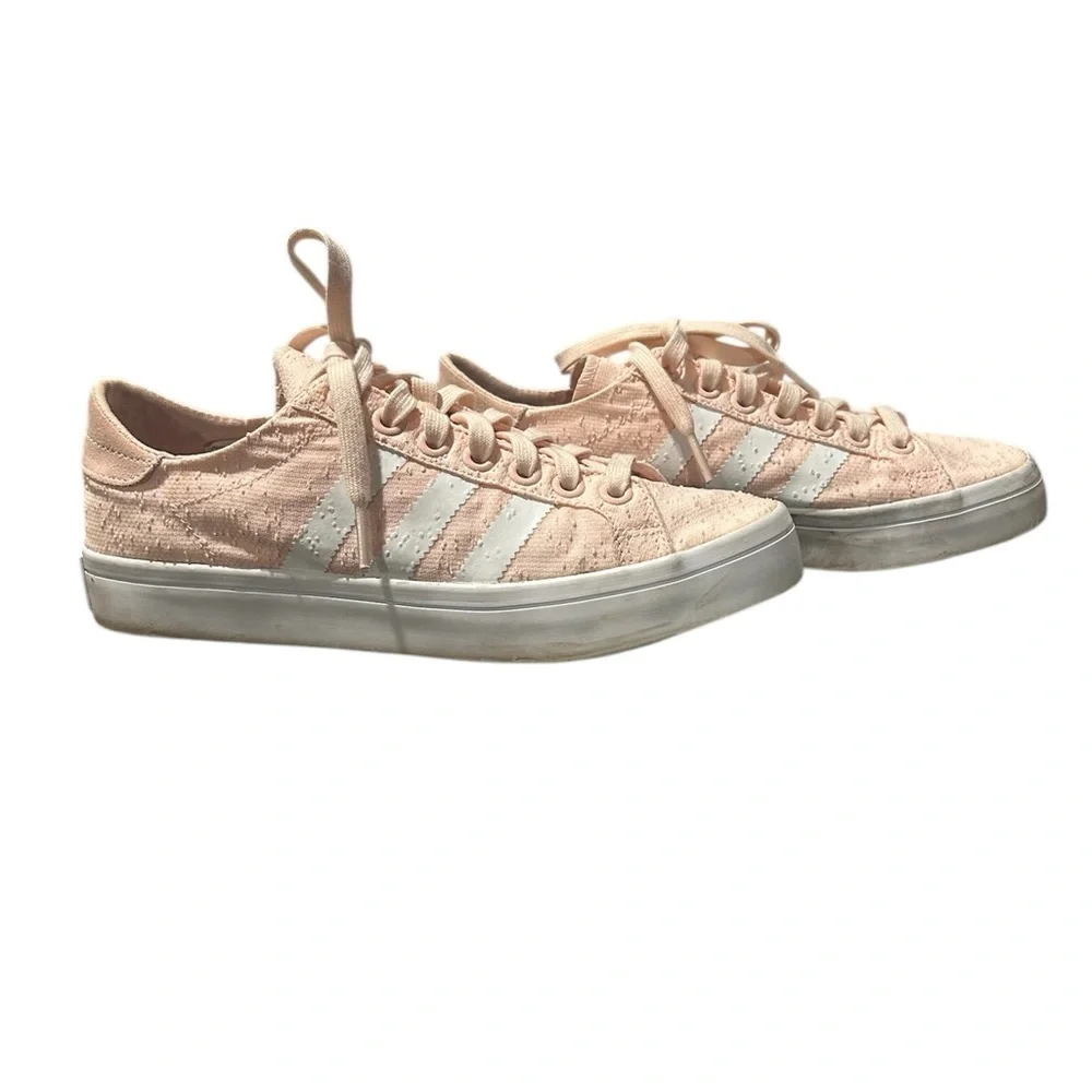 {Adidas} Stan Smith Pink Cloth Sneakers